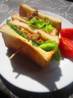 マーガリンで豚の生姜焼きサンド-レシピのメイン写真
