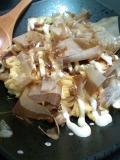 納豆でお好み焼き風~♪-レシピのメイン写真