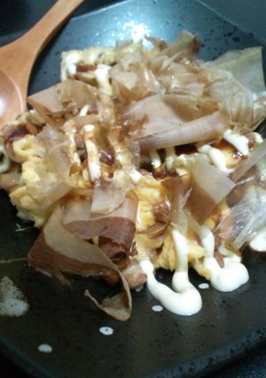 納豆でお好み焼き風～♪-レシピのメイン写真
