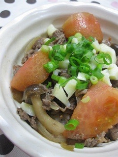オイスターチーズ牛丼-レシピのメイン写真