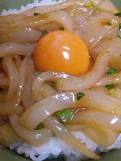 イカユッケ丼-レシピのメイン写真