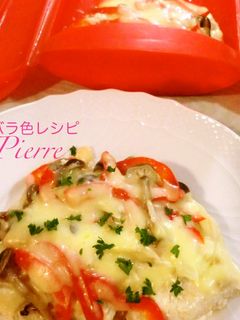 ルクエで*カジキマグロと野菜のチーズ蒸し-レシピのメイン写真