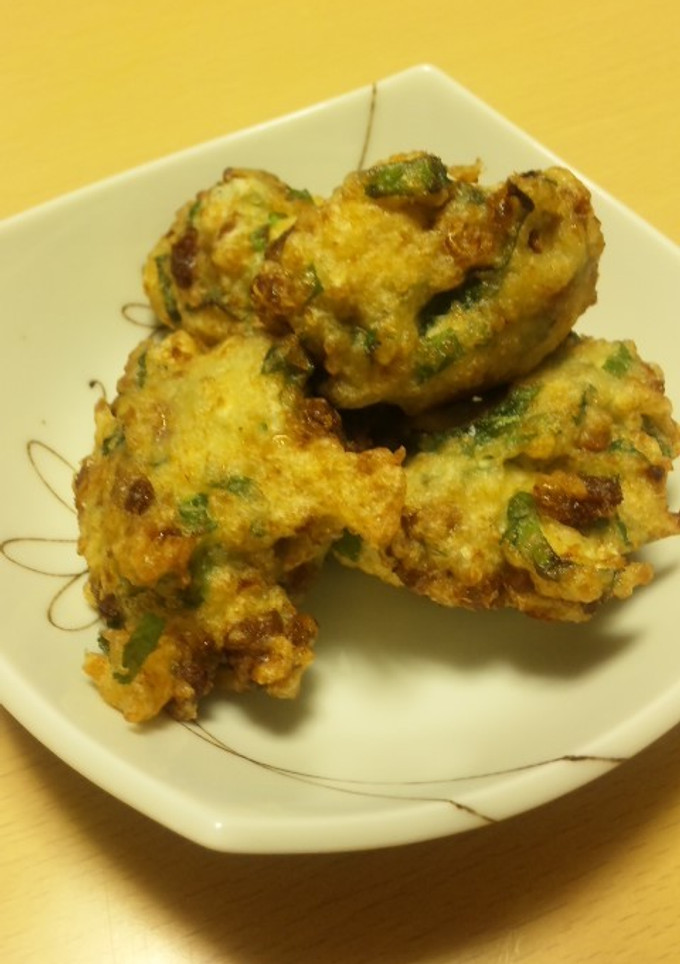 おくらと納豆の豆腐落とし揚げ-レシピのメイン写真