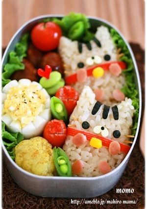 キャラ弁☆コロ～ンとネコちゃん♪-レシピのメイン写真