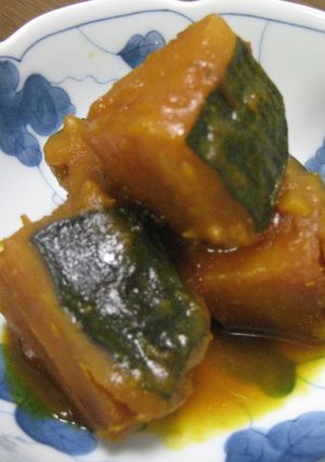 ひと味違う！かぼちゃの煮物～コクあり-レシピのメイン写真