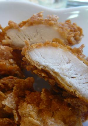 フレーク衣のクリスピーなチキンカツ-レシピのメイン写真