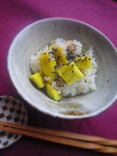 土鍋でシンプルさつまいもご飯-レシピのメイン写真