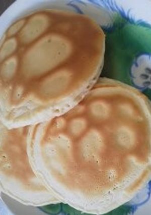 パン代わり？むっちり分厚いホットケーキ☆-レシピのメイン写真