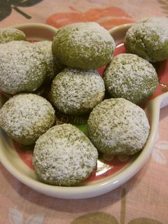 抹茶スノーボール-レシピのメイン写真