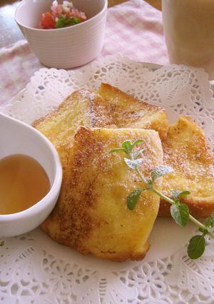 ふんわりフレンチトースト-レシピのメイン写真