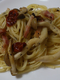 簡単☆ドライトマトとベーコンのパスタ☆-レシピのメイン写真