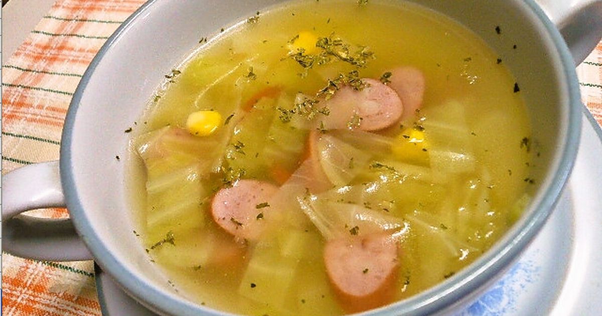 ダシダで☆簡単ポトフ風スープ by エビージョ 【クックパッド】 簡単