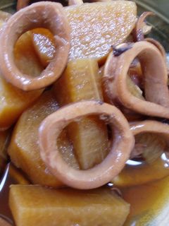 ヘルシー!いかと大根の柔らか煮-レシピのメイン写真