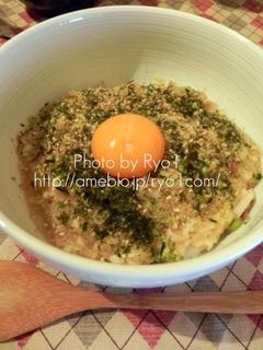 薬味たっぷりとろろごはん-レシピのメイン写真