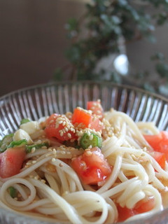 こく旨チーズのねばねばサラダそうめん-レシピのメイン写真