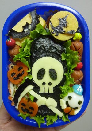 キャラ弁　10月の恒例！ハロウィン弁当-レシピのメイン写真