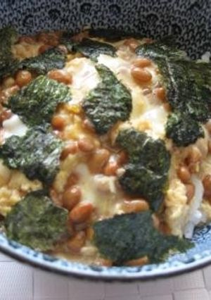 納豆・卵・チーズ丼-レシピのメイン写真