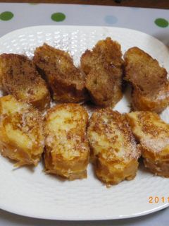 甘~い朝食☆バナナフレンチトースト-レシピのメイン写真