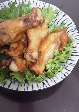 手羽元の酸っぱ煮♪-レシピのメイン写真