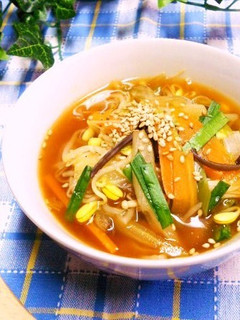 飽きずにスープ生活⑦ 韓国風スープ-レシピのメイン写真