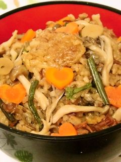 肉じゃが、角煮…煮物の残りで炊き込みご飯-レシピのメイン写真