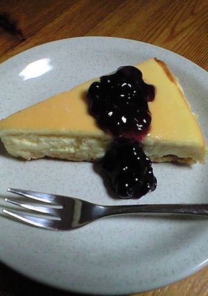 コンビニのチーズケーキをもっと美味しく☆-レシピのメイン写真