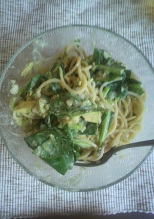 小松菜のパスタ☆アボカドソース-レシピのメイン写真