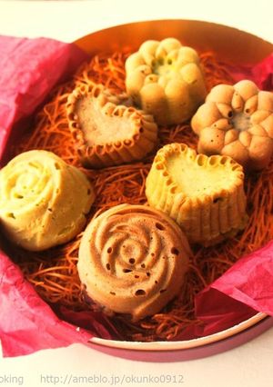 簡単♪可愛い♪栗のパウンドケーキ-レシピのメイン写真