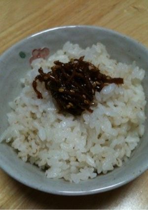 ごはんのおとも☆生姜佃煮☆-レシピのメイン写真