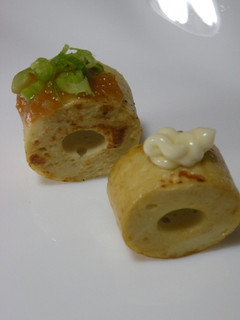 ねぎ味噌&しょうゆだれとうふちくわ-レシピのメイン写真