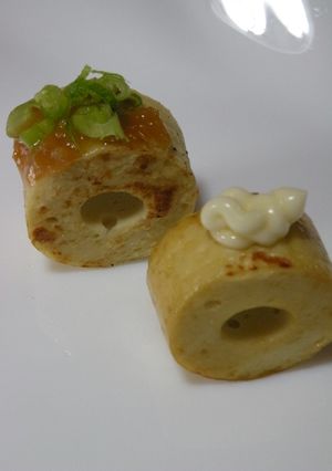 ねぎ味噌＆しょうゆだれとうふちくわ-レシピのメイン写真