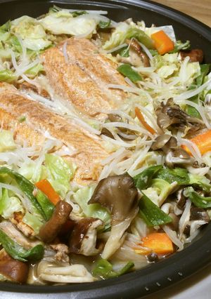 野菜たっぷり＊鮭のチャンチャン焼き＊-レシピのメイン写真