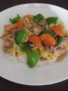 ランチにも!中華あんかけ丼-レシピのメイン写真