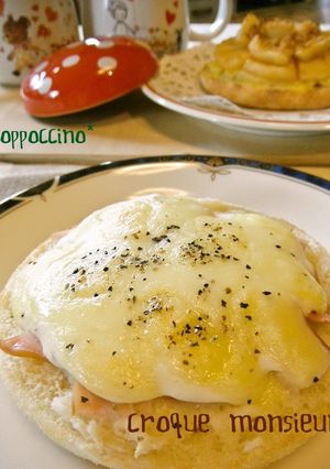 休日のための♡クロックムッシュ-レシピのメイン写真