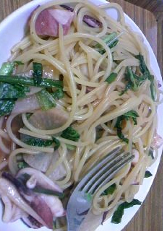 イカと大根の和風パスタ-レシピのメイン写真