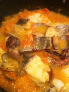 タラとあさりのトマト煮-レシピのメイン写真