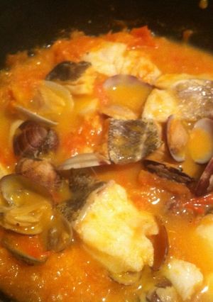タラとあさりのトマト煮-レシピのメイン写真