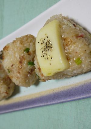 天むす風❤焼おにチーズ-レシピのメイン写真