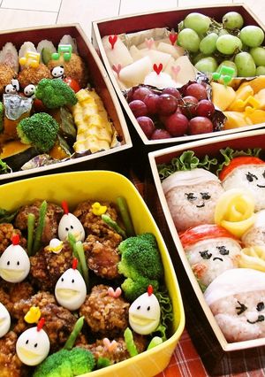 運動会のお弁当　2010-レシピのメイン写真