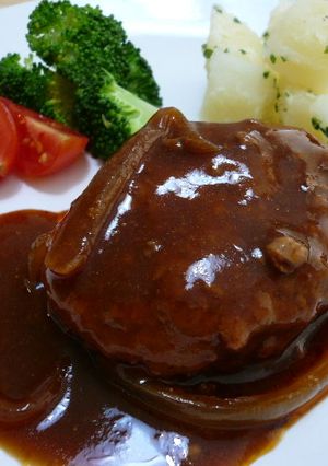 ☆子供が喜ぶ☆煮込みハンバーグ-レシピのメイン写真