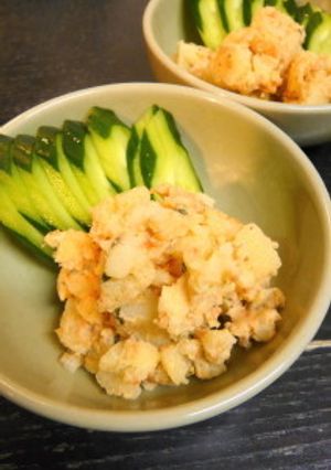 ふりかけで☆タラモサラダ風-レシピのメイン写真