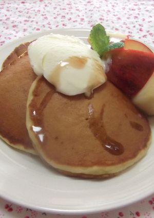 林檎のパンケーキ-レシピのメイン写真