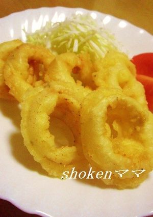 クレソdeイカのフリッター♪-レシピのメイン写真