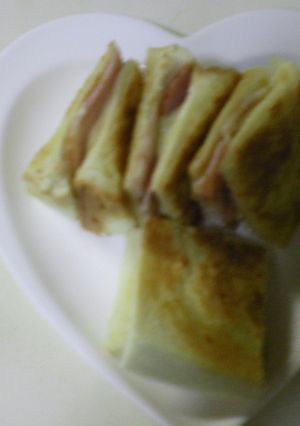 フライパンで作るホットサンド-レシピのメイン写真