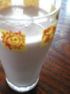 美容ドリンク★ブルーベリー黒酢×豆乳-レシピのメイン写真