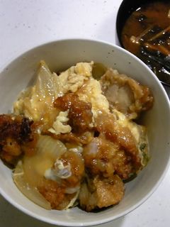 から揚げ親子丼!-レシピのメイン写真