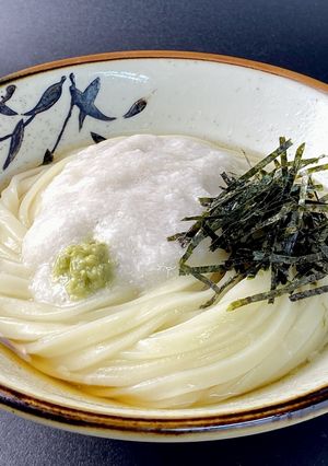小麦香るとろろわさびぶっかけうどん-レシピのメイン写真