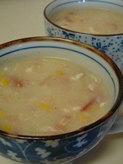 マーガリン風味のとろっとスープ-レシピのメイン写真