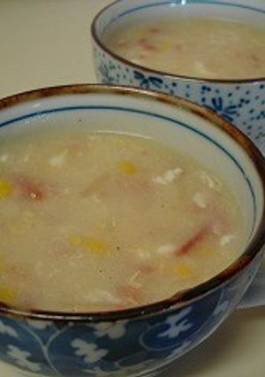 マーガリン風味のとろっとスープ-レシピのメイン写真