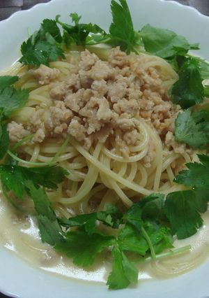 豆乳クリームパスタ-レシピのメイン写真
